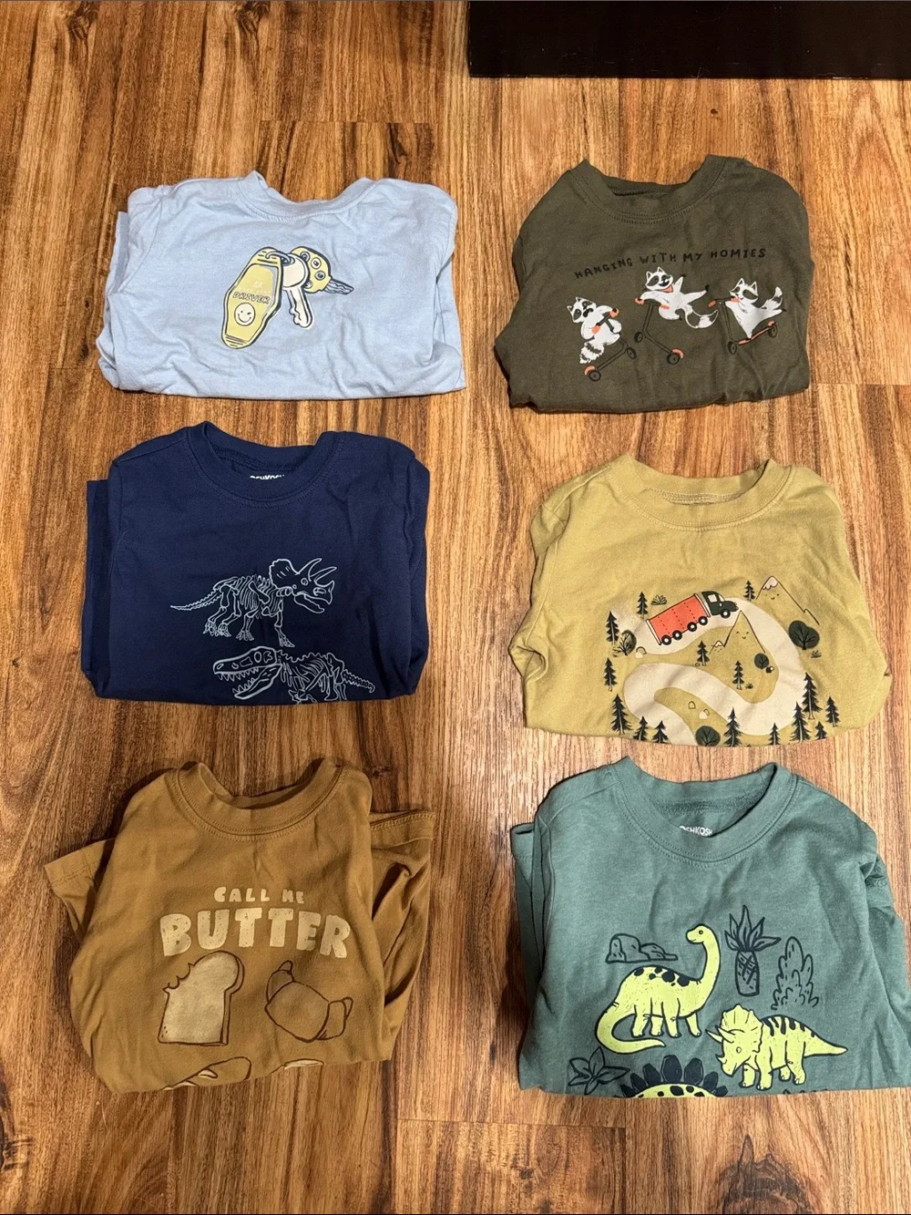 OshKosh B'gosh 2T long sleeve shirt bundle of 6
